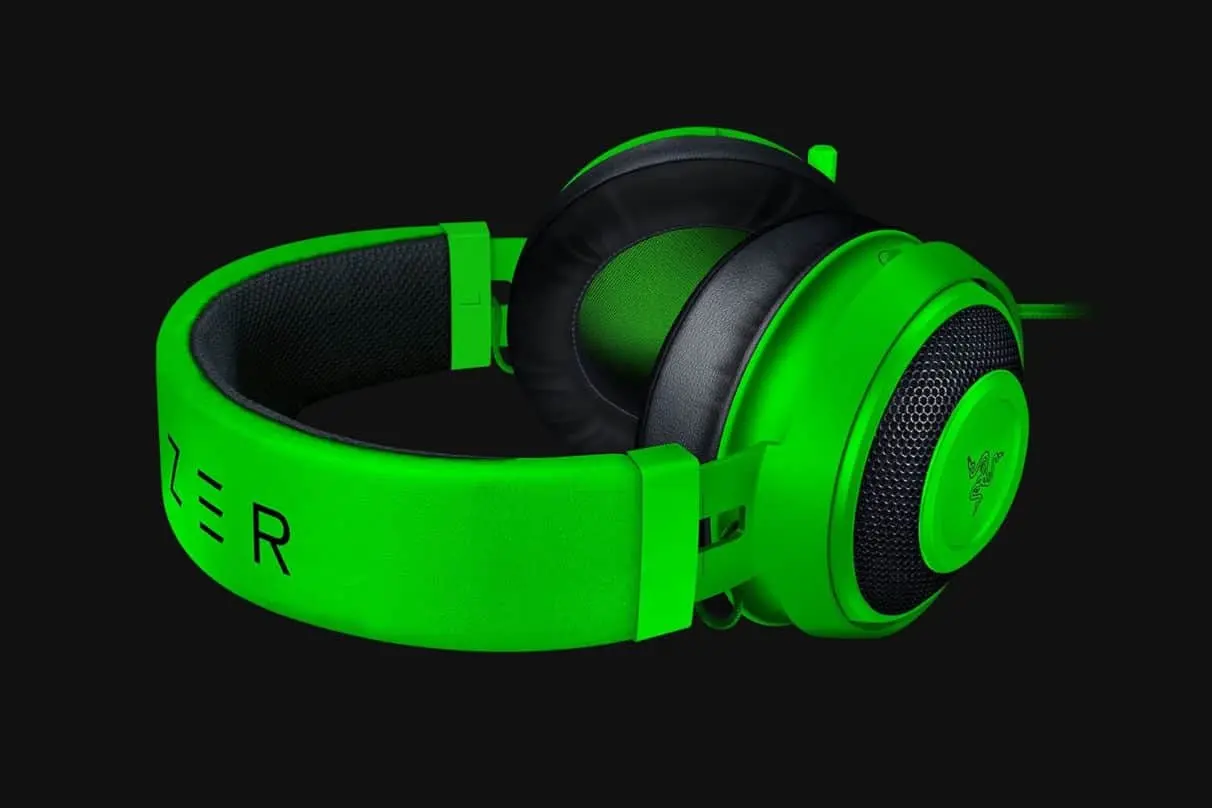 هدست گیمینگ باسیم ریزر مدل Kraken Green