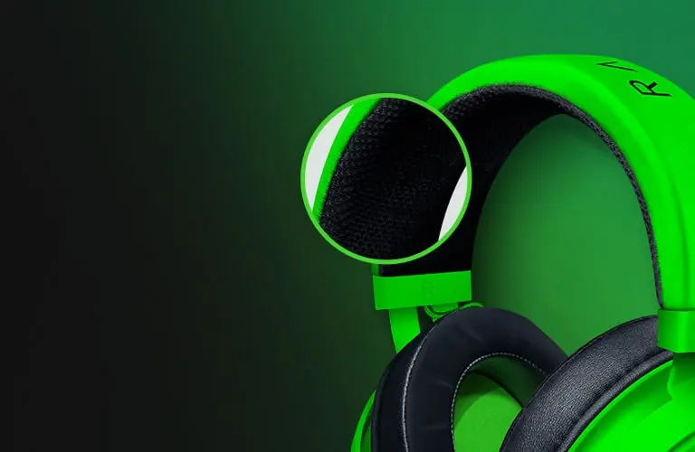 هدست گیمینگ باسیم ریزر مدل Kraken Green