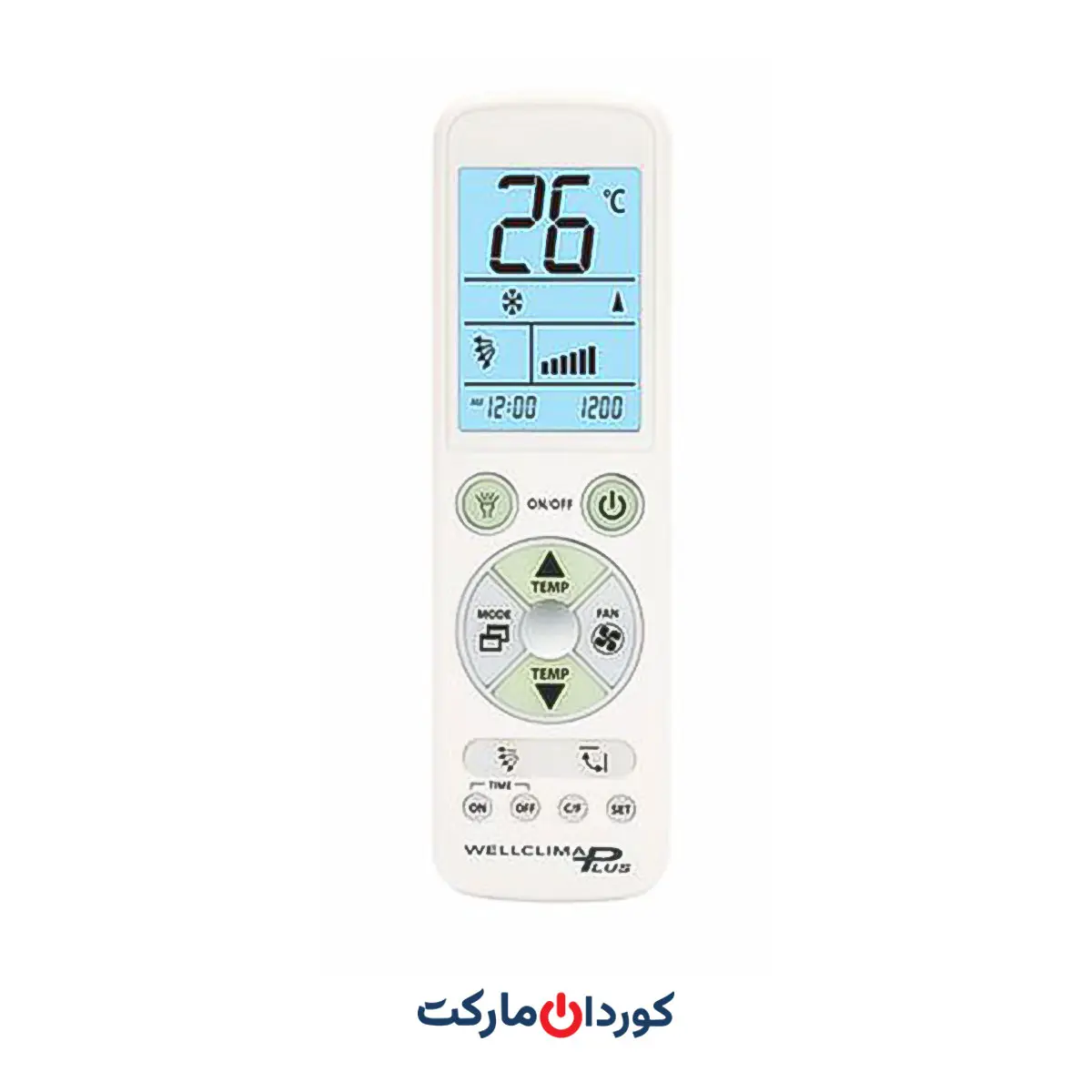 ریموت کنترل همه کاره کولرگازی مدل Wellclima Plus