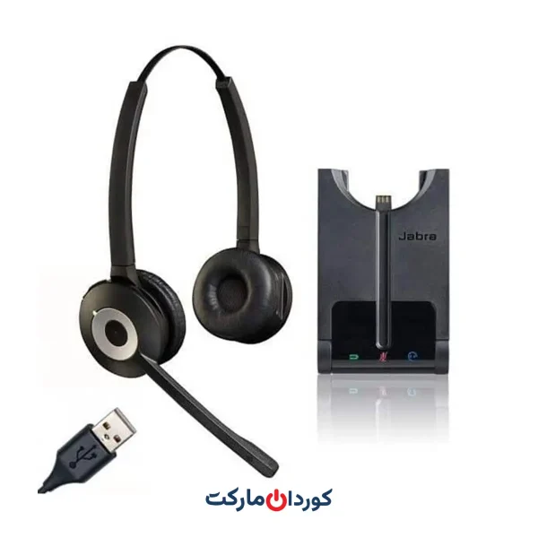 هدفون بی سیم میکروفون دار جبرا Jabra PRO 930 Duo MS