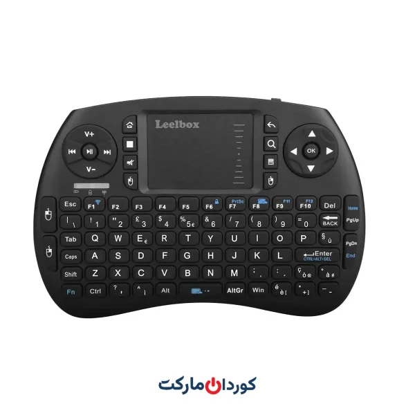 کیبورد (صفحه کلید) بی سیم Leelbox Mini | اندروید 2.4 گیگاهرتز با ماوس صفحه لمسی