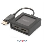 مبدل Digitus DisplayPort، اسپلیتر، DP به 2X DP، 4K Ultra HD، 4096 x 2160 پیکسل