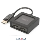 مبدل Digitus DisplayPort، اسپلیتر، DP به 2X DP، 4K Ultra HD، 4096 x 2160 پیکسل