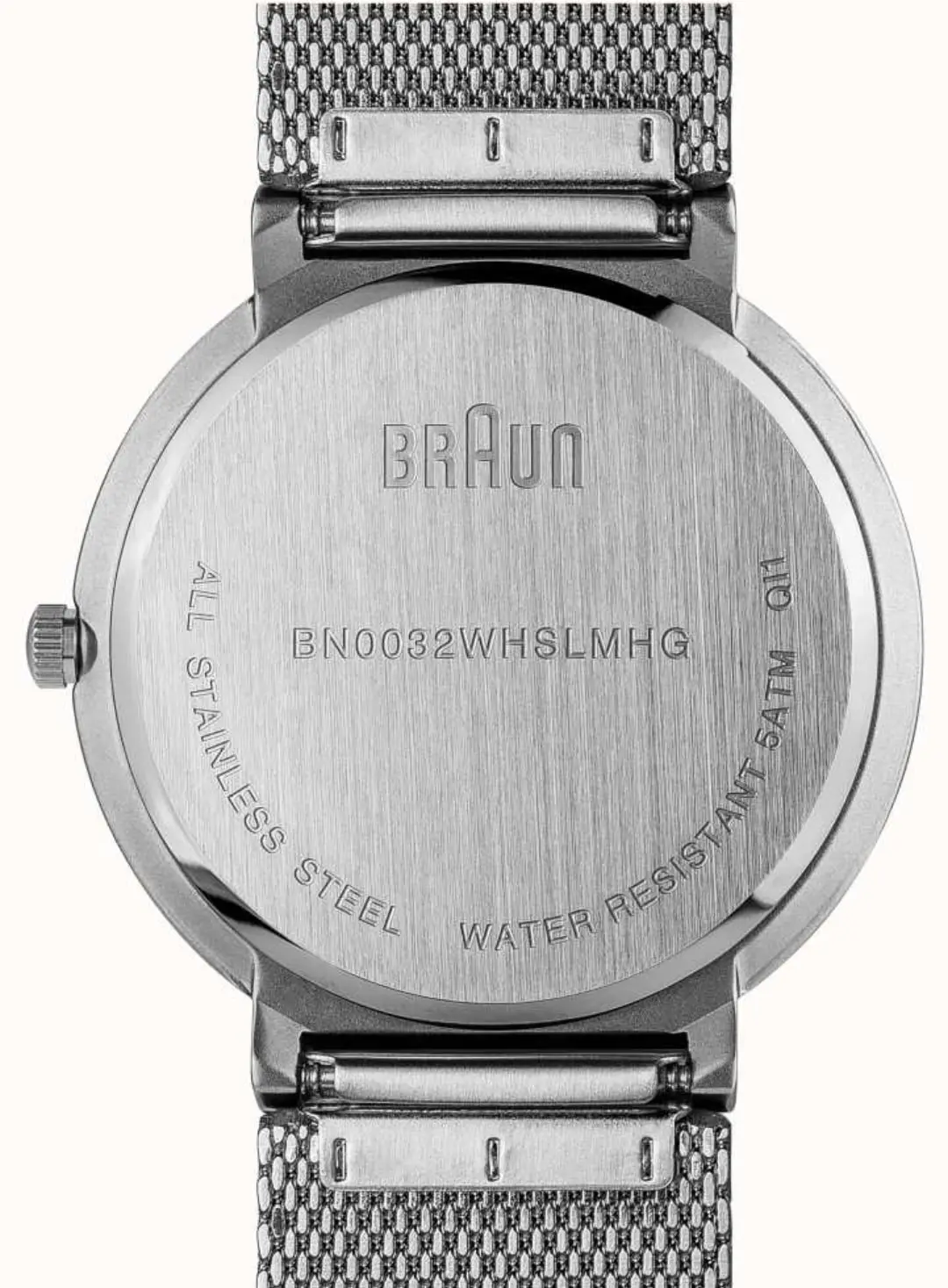 ساعت مچی براون - BRAUN BN0032WHSLMHG