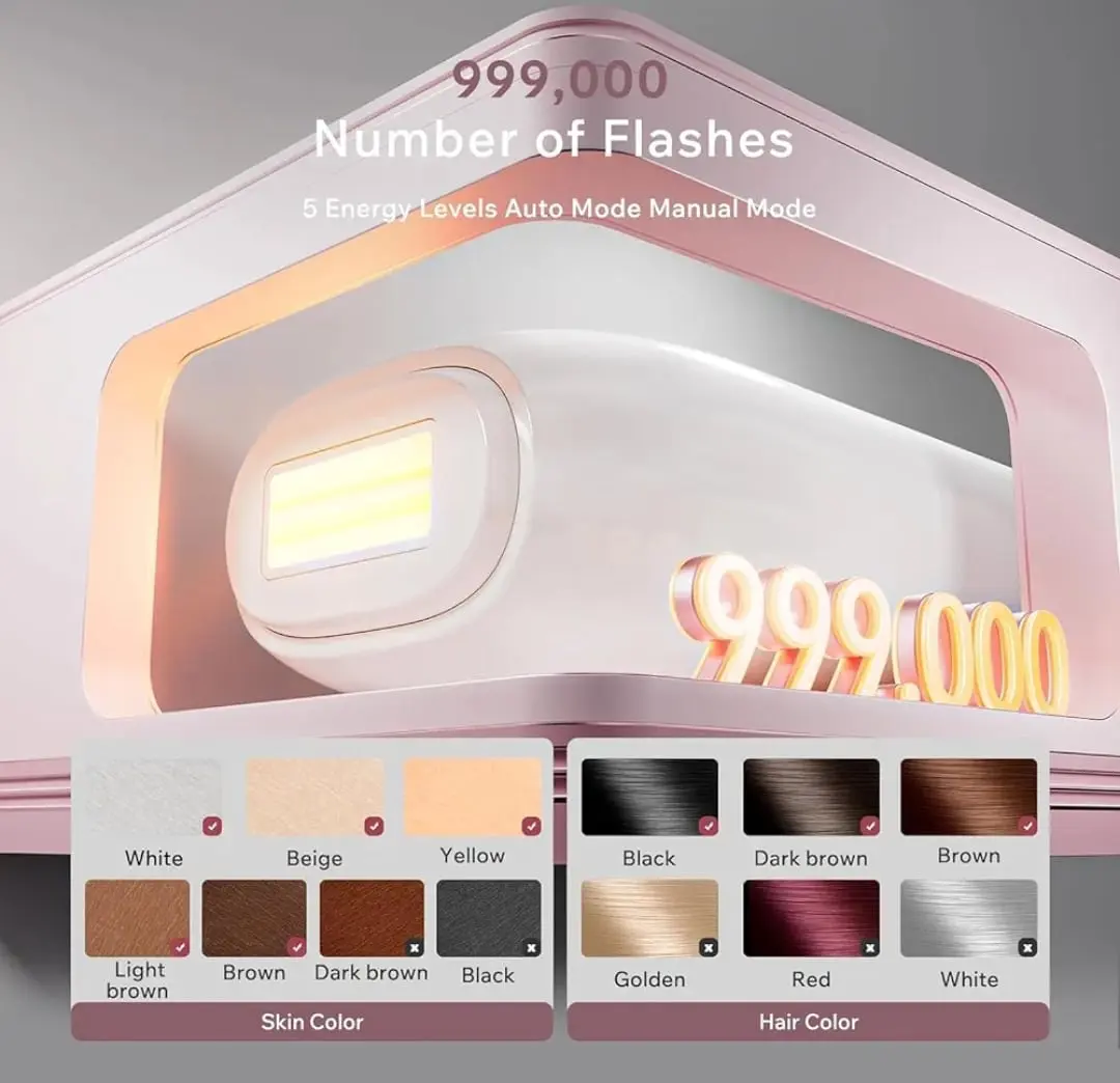 دستگاه لیزر اصلاح موهای بدن IPL Hair Removal Device PA2