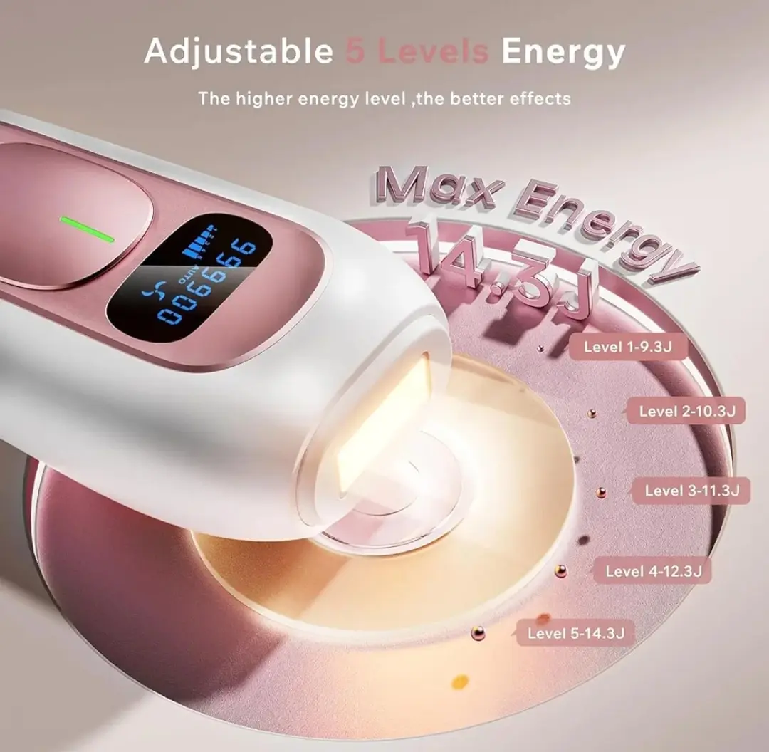 دستگاه لیزر اصلاح موهای بدن IPL Hair Removal Device PA2