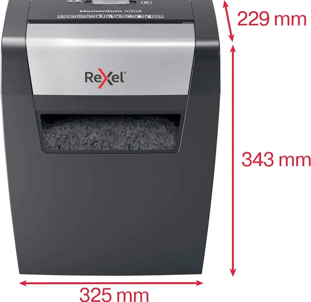 کاغذ خردکن Rexel Momentum X308