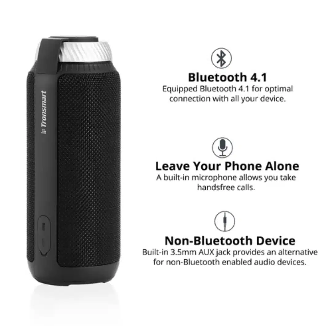 اسپیکر بلوتوثی قابل حمل ترونسمارت مدل Tronsmart Element T6 25W