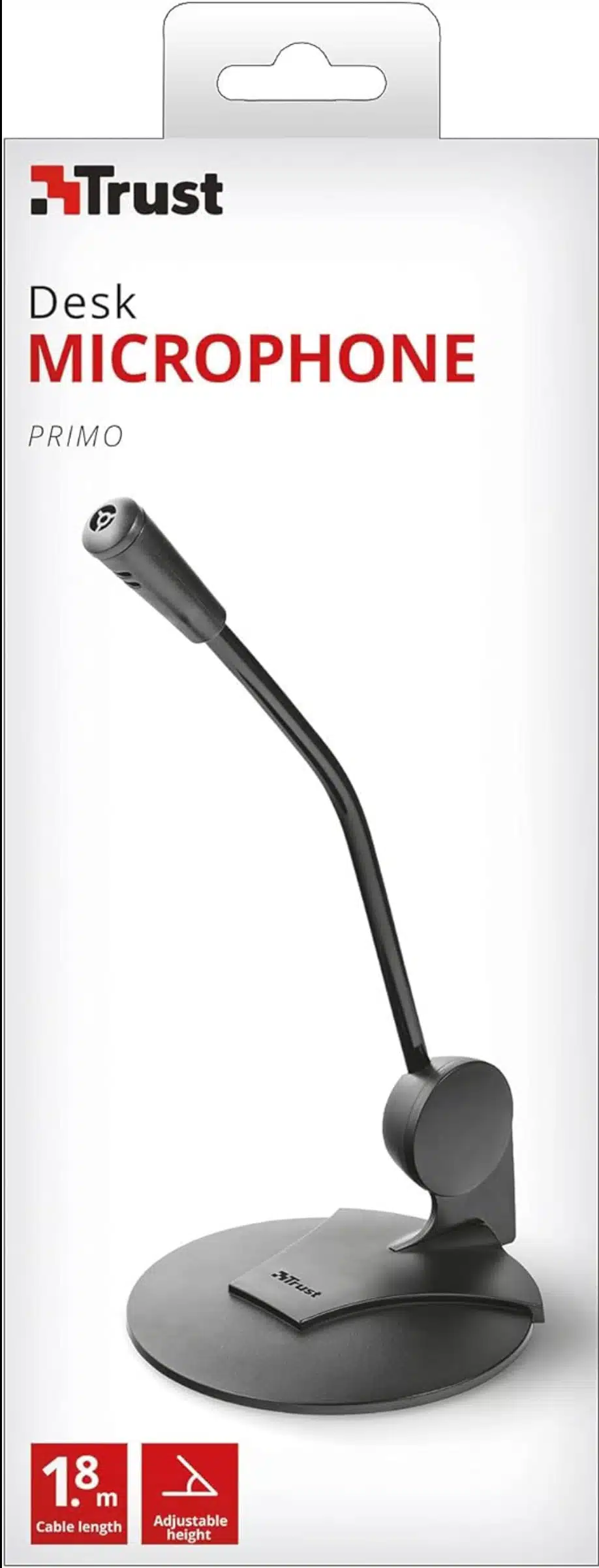میکروفن رومیزی Trust Primo 21674 با رابط Aux 3.5mm