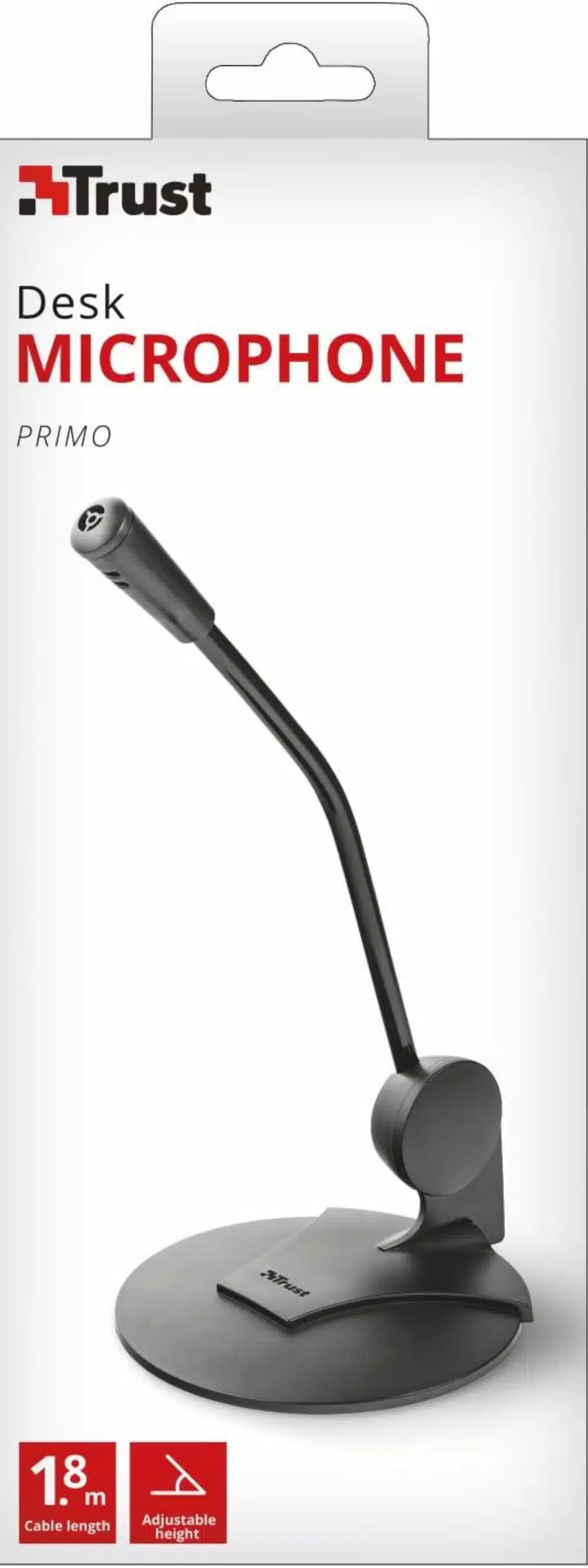 میکروفن رومیزی Trust Primo 21674 با رابط Aux 3.5mm