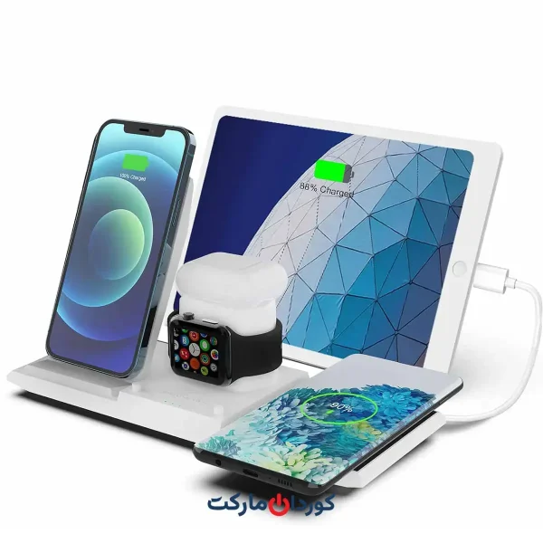 شارژر وایرلس 5 در 1 نانامی - NANAMI Wireless Charging Station-HM001