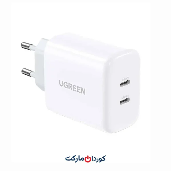 شارژر 2پورت سریع مدل یوگرین UGREEN CD243 Nexode 40W Charger