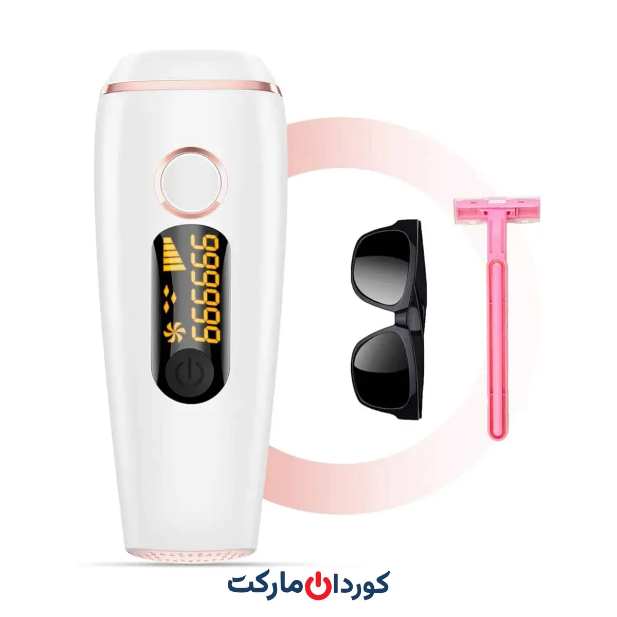 دستگاه لیزر اصلاح موهای بدن Fezax Hair Removal Device