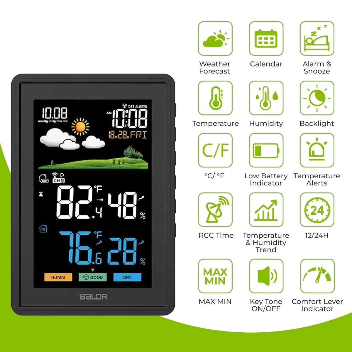 ایستگاه هواشناسی  Baldr مدل B0360WST2H2PR-V2 - Image 5