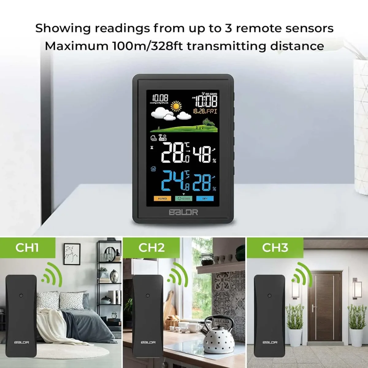 ایستگاه هواشناسی  Baldr مدل B0360WST2H2PR-V2 - Image 3