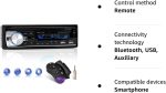 پخش خودرو بلوتوثی، اندروید-N-1901 - Car Radio Bluetooth Hands-Free, CENXINY | iOS