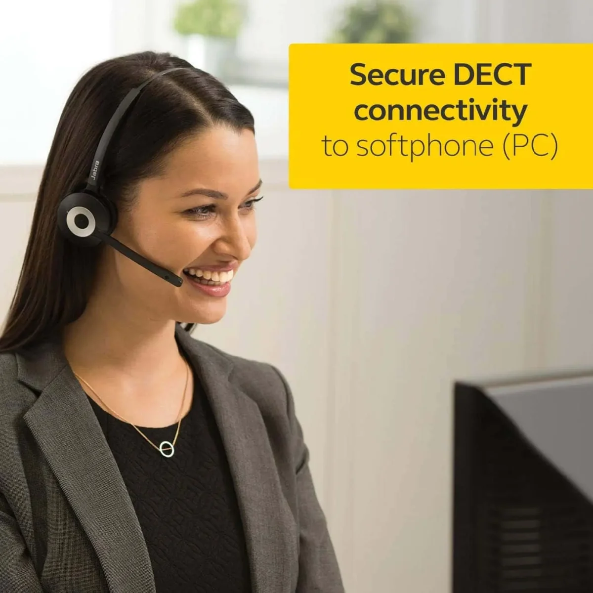 هدفون بی سیم میکروفون دار جبرا Jabra PRO 930 Duo MS - Image 9