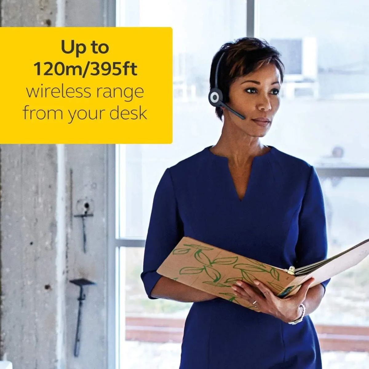 هدفون بی سیم میکروفون دار جبرا Jabra PRO 930 Duo MS - Image 8