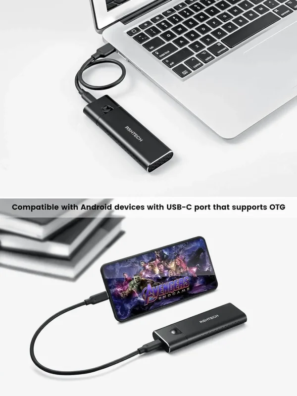 باکس اس اس دی USB 3.2 Gen 2 - M.2 NVMe