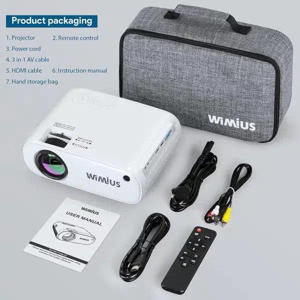 ویدئو پروژکتور وای فای WiMiUS مدل W2