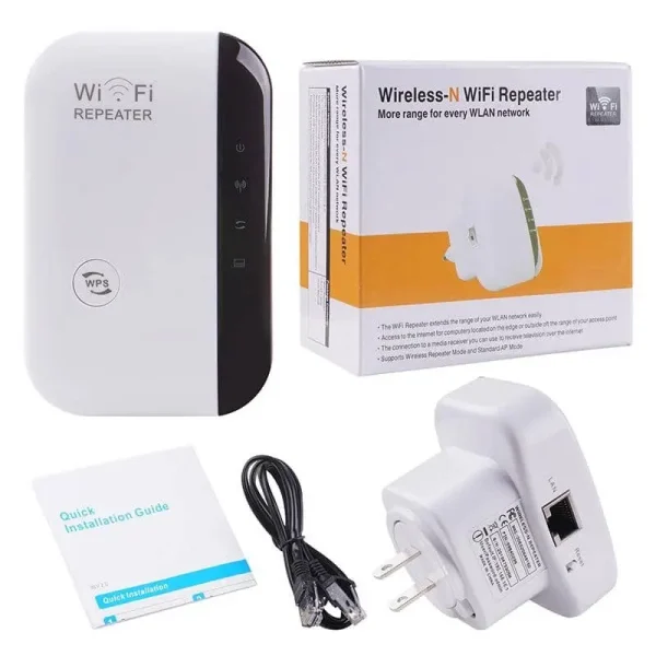 تقویت کننده و توسعه دهنده وای فای Wireless-N WiFi Repeater - 300Mbps
