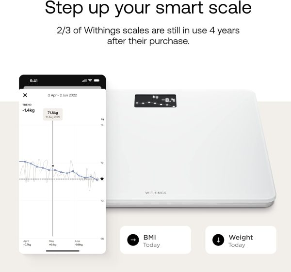 ترازوی تشخیصی و هوشمند Withings BMI Wi-Fi Scale
