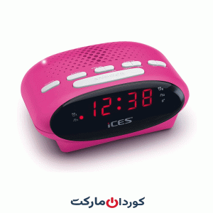 رادیو دارای آلارم، ساعت، Snooze مدل iCES ICR-210
