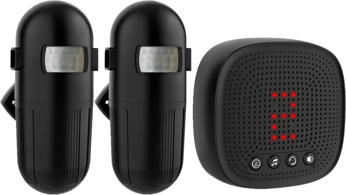دزدگیر بی سیم، هشدار امنیتی خانه | سنسور حرکتی Wireless Driveway Alarm 1by one