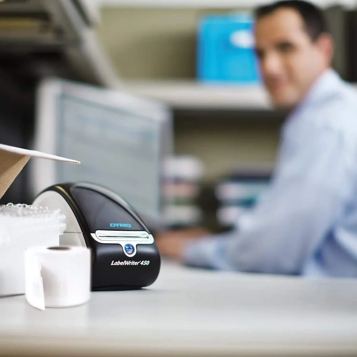 چاپگر لیبل و بارکد رومیزی دایمو آمریکا مدل DYMO-LabelWriter 450