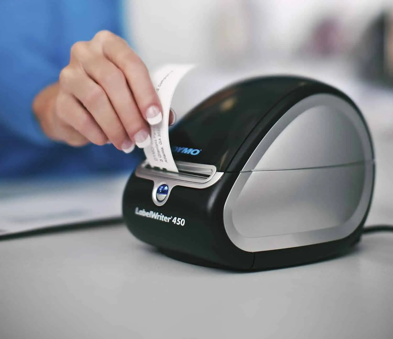 چاپگر لیبل و بارکد رومیزی دایمو آمریکا مدل DYMO-LabelWriter 450