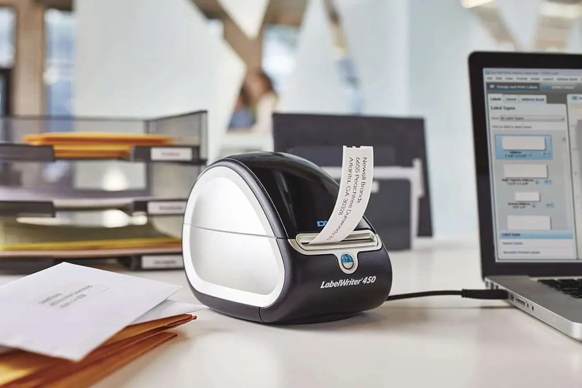 چاپگر لیبل و بارکد رومیزی دایمو آمریکا مدل DYMO-LabelWriter 450