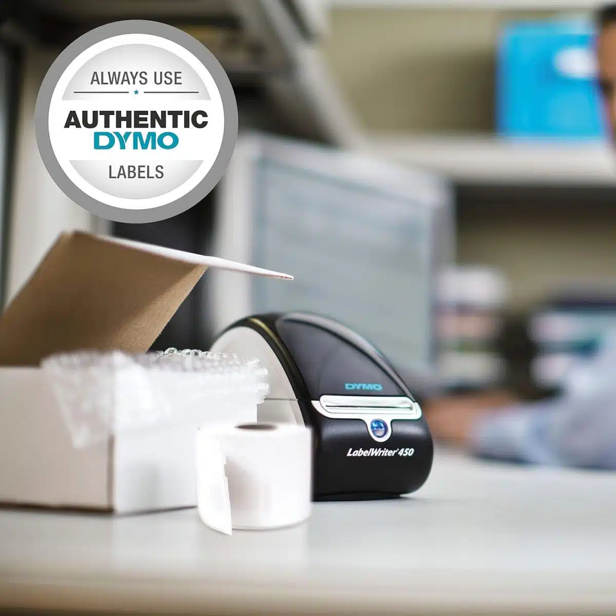 چاپگر لیبل و بارکد رومیزی دایمو آمریکا مدل DYMO-LabelWriter 450