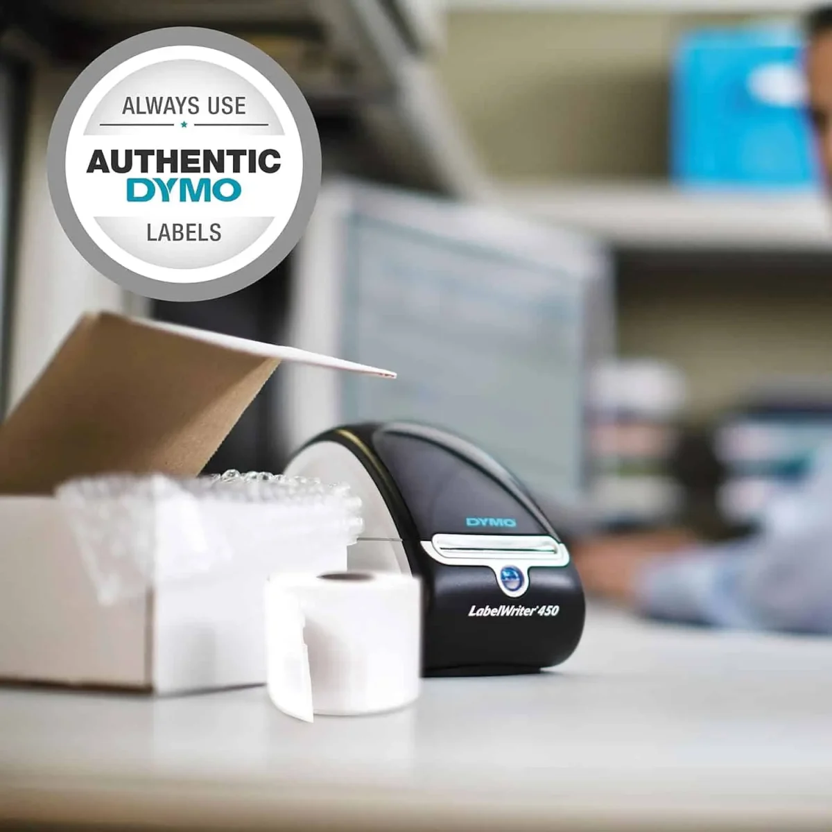 چاپگر لیبل و بارکد رومیزی دایمو آمریکا مدل DYMO-LabelWriter 450
