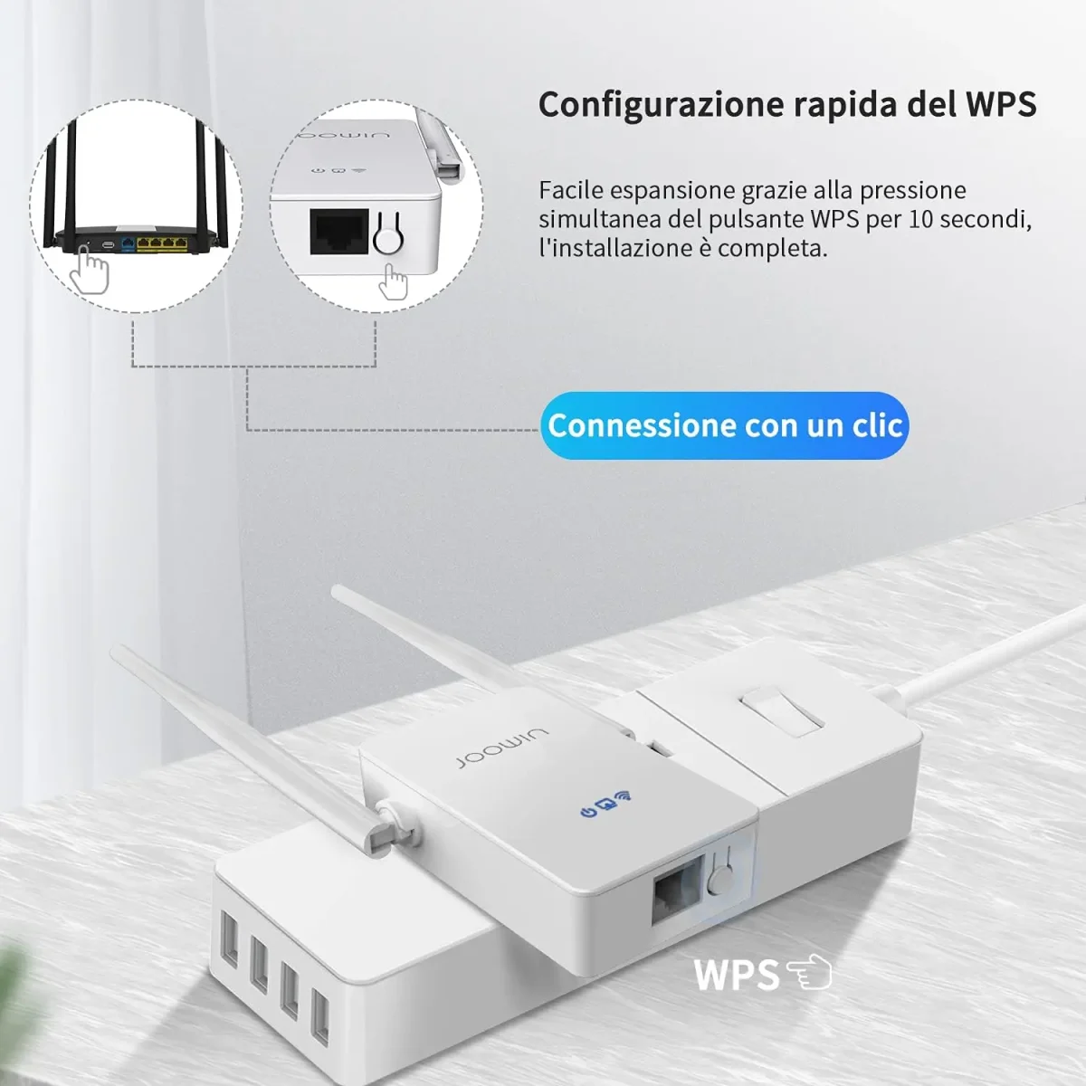 تقویت کننده و توسعه دهنده وای فای JOOWIN – JW-WR302S V2