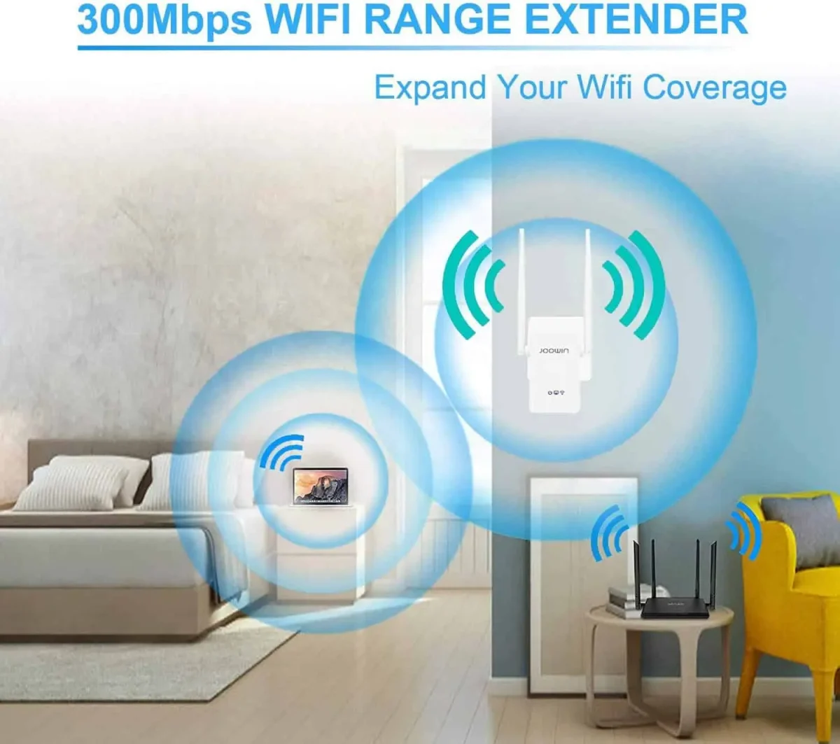 تقویت کننده و توسعه دهنده وای فای JOOWIN – JW-WR302S V2