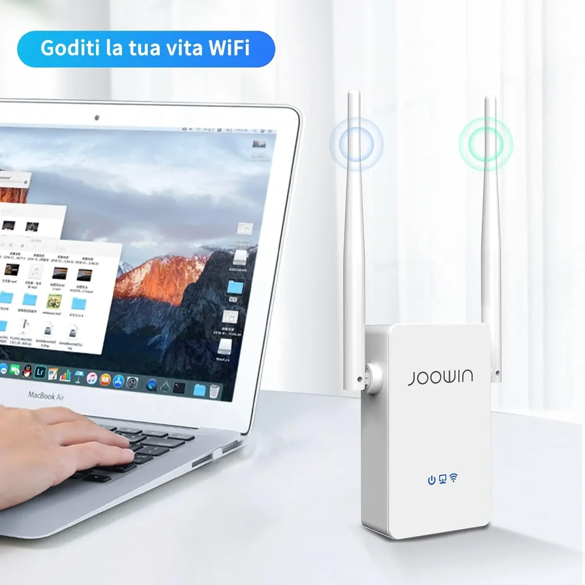تقویت کننده و توسعه دهنده وای فای JOOWIN – JW-WR302S V2