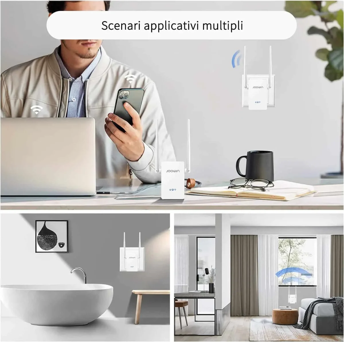 تقویت کننده و توسعه دهنده وای فای JOOWIN – JW-WR302S V2