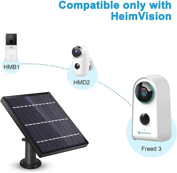 پنل خورشیدی | ضدآب Solar Panel HEIMVISION HMS3