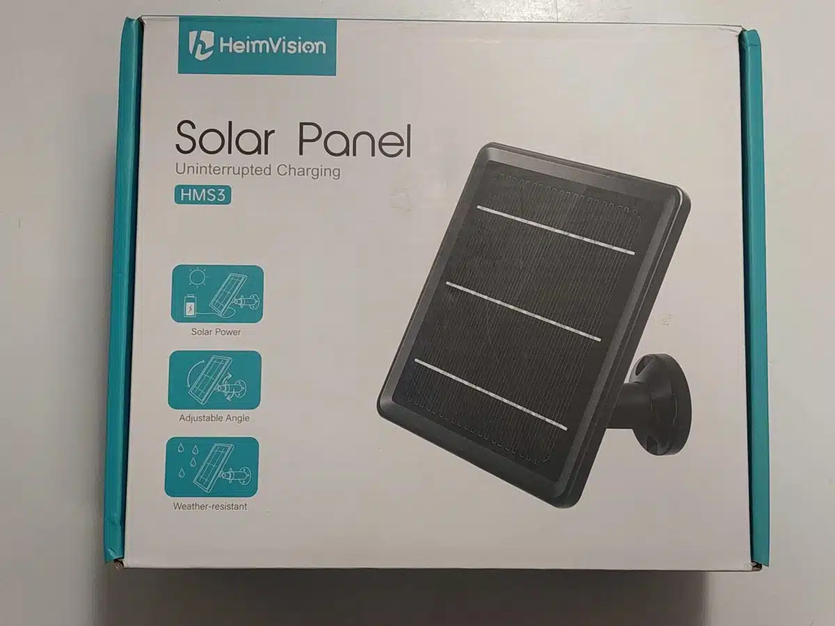 پنل خورشیدی | ضدآب Solar Panel HEIMVISION HMS3