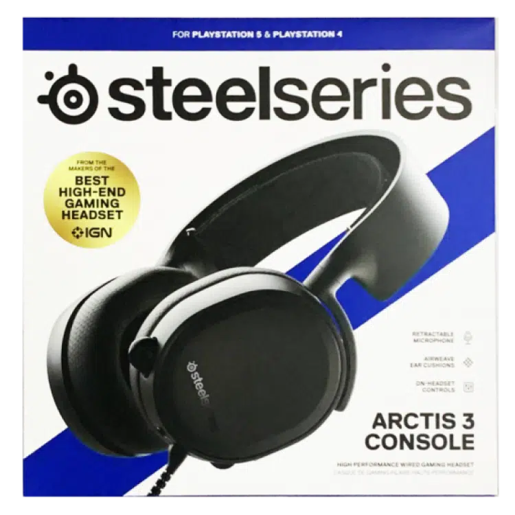 هدست SteelSeries Arctis 3 Console مشکی