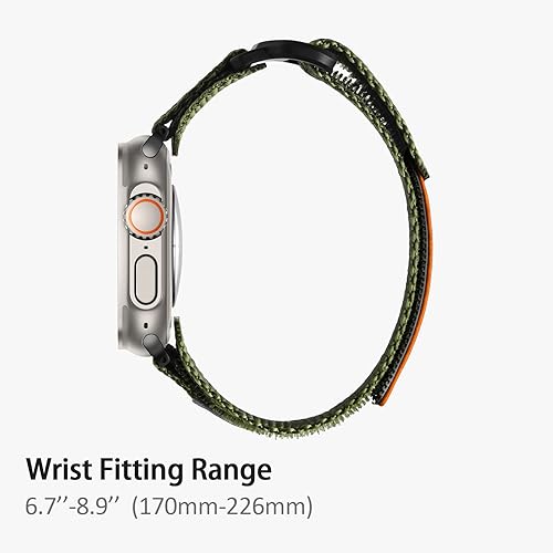 بند ورزشی ULTIMAL نایلونی مقاوم برای اپل واچ Nylon Watch Band