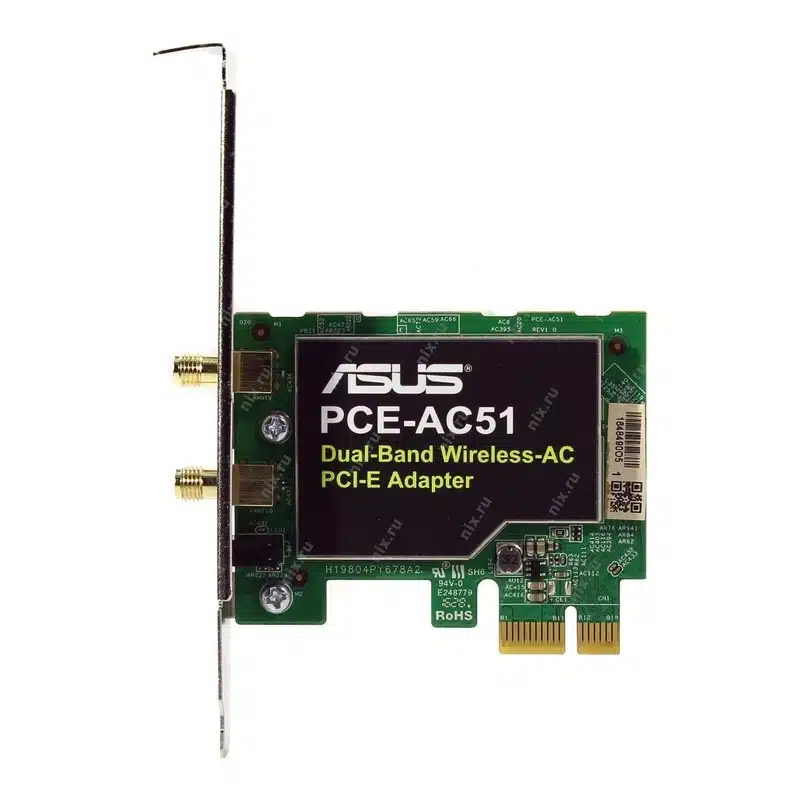 کارت شبکه بی سیم ایسوس دو بانده مدل PCE-AC51