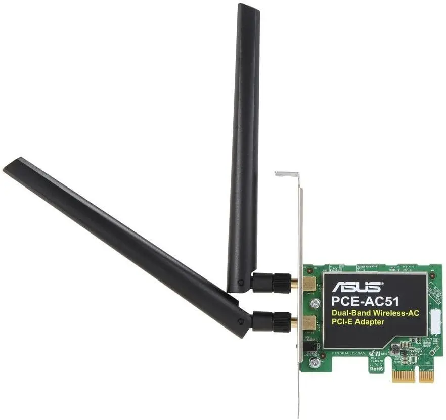 کارت شبکه بی سیم ایسوس دو بانده مدل PCE-AC51