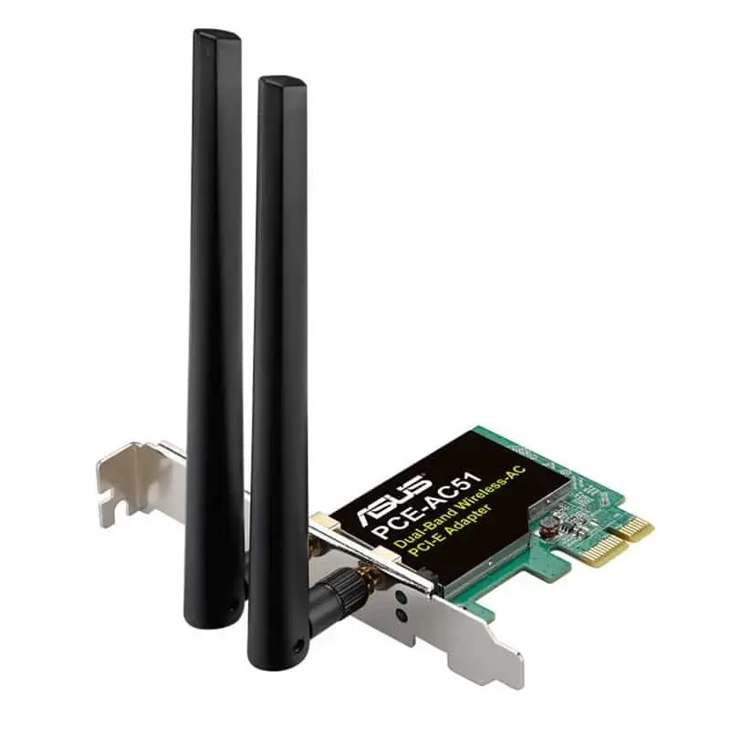 کارت شبکه بی سیم ایسوس دو بانده مدل PCE-AC51