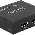 مبدل DisplayPort 1.2 Splitter 1 | DeLock