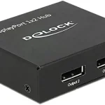 مبدل DisplayPort 1.2 Splitter 1 | DeLock