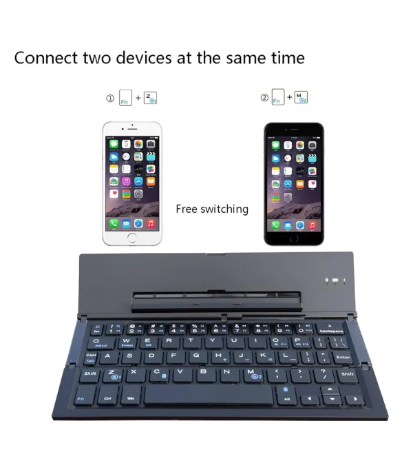 مینی کیبورد تاشو بلوتوثی قابل حمل Folding Keyboard