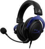 هدست گیمینگ HyperX Cloud ، دارای مجوز رسمی پلی استیشن، برای PS5 و PS4، میکروفون حذف نویز