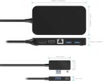 داک USB به USB 3.0/Lan/HDMI/Display Port - آی سی زد آی مدل ICZI IZEC-A09