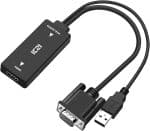 مبدل VGA به HDMI با پورت USB | برند ICZI